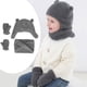 thumbnail image 4 of Gorro De Invierno Para Bebé, Guantes, Bufanda, Lindas Capas Dobles, Regalo Perfecto De Moda, Bufanda Para Bebé Para Niños Al Aire Libre Cergrey Baby Winter Hat Gloves Scarf, 4 of 8