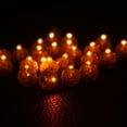 thumbnail image 2 of LHCER LED Light Decor,100Pcs/lot Round Led Ball Lamps Balloon Lights Lantern Christmas Wedding Party Decor, LED Light Wedding Decor, 2 of 7