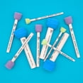 thumbnail image 5 of Hello Hobby Foam Multi-Color Spouncers Art and Craft Variety 10pc Set, 5 of 7