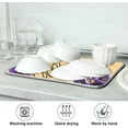 thumbnail image 7 of FREEAMG Halloween Décor Dish Drying Mat - 18 x 24inch- Extra Large Microfiber Dish Drying Mat, Dish Draining Mat, Counter top Mat, Cute Halloween Owl, 7 of 7