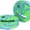 Green, variant on Water Aerobics Discs, Aqua Fitness Discs, 2 Pack EVA Floating Swimming Training Equipment, for Adults, Handheld Aquatic Exercise Kickboards