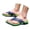 Green, variant on Men Flip Flops Slip On Arch Support Summer Beach Flip Flops Casual Flat Open Toe Bathroom Non Slip Mens Shoes