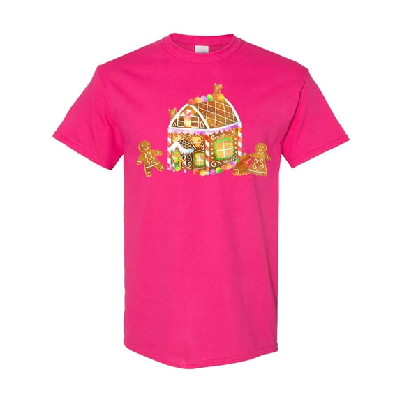 Inktastic Gingerbread House Family T-Shirt