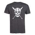 thumbnail image 2 of Instant Message - Baseball Skull - Men's Short Sleeve Graphic T-Shirt, 2 of 6