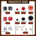 thumbnail image 2 of 320 Pcs Casino Theme Vase Fillers Bead Kits Plastic Imitation Pearl Beads Opaque Acrylic Dice Handmade Polymer Clay Mini Playing Card, 2 of 5