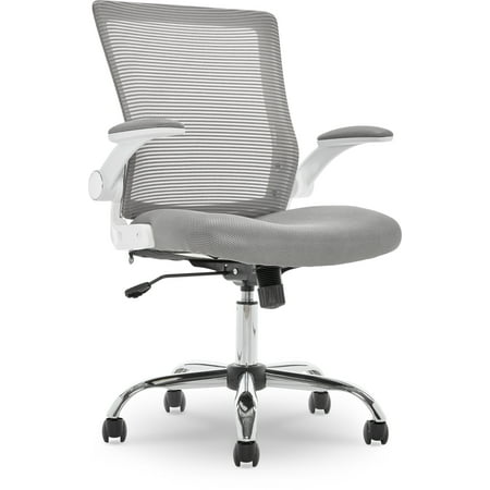 UPC: 0887909073270 | Serta Creativity Mesh Mid-Back Office Chair with Arms  300 lb Capacity  Gray