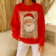 thumbnail image 6 of Craaazy Christmas Printed Long Sleeve Shirts for Women Crewneck Funny Santa Pullover Xmas Tops Gifts, 6 of 6