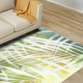 thumbnail image 6 of Palma di Luce II Washable Leaf Art Area Rug size 5'x8', 6 of 7