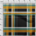 thumbnail image 2 of oneOone Organic Cotton Poplin Twill Fabric Madras Check Decor Fabric Printed BTY 42 Inch Wide, 2 of 4