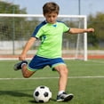 thumbnail image 3 of Shadoumai Boys Summer Outfits Size 8-10 Round Neck Letter Print Short Sleeve T Shirt Tops Casual Shorts 2pcs Clothing Set Kids 2 Piece Summer Outfits Girls, 3 of 7