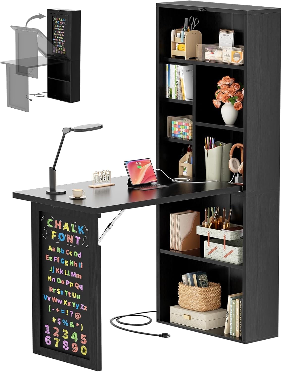 SAFAVIEH Elodie Scandinavian Writing Desk, White/Gold - Walmart.com