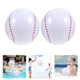 thumbnail image 4 of Inflatable Sport Balls White 4Pcs 13.4X13.4X13.4in For Pool, 4 of 5