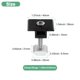 thumbnail image 3 of Uxcell 6Pcs Abrazaderas de Montaje para Panel Solar Clips T 30mm Aluminio para RVs Negro, 3 of 6