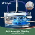 thumbnail image 6 of Eyliden Cordless Spin Mop and Bucket System with Pedal for Hardwood Floor, Electric Power Mop, 4 Pads, 6 of 8