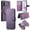 Purple, variant on CCSmall for Samsung Galaxy A17 Case with Detachable Magnetic Wallet, Retro PU Leather Flip Phone Case Cover with Card Slots Holder for Samsung A17 /Galaxy A26 KQX Brown