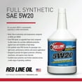 thumbnail image 5 of Red Line 15204 SAE 5W20 Fully Synthetic Motor Oil - 1 Quart, 5 of 8
