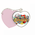 thumbnail image 1 of Bolsa de viaje Unbranded Graffiti Mirror maquillaje corazón rosa, 1 of 4