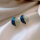 thumbnail image 1 of Pendientes de perlas de estilo coreano con aguja de plata s925 para mujer, aretes sencillos y elegantes que combinan con todo, joyería para las orejas con el mismo estilo, 1 of 6