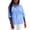 French Blue, variant on Tommy Hilfiger Plus Size Burnout Button Down Blouse Grenadine 3X