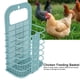 thumbnail image 2 of Alimentador colgante para mascotas comedero para pollos gallinero cesta de forraje verduras frutas cesta de comida dispensador de verduras contenedor de alimentos herramienta de alimentación, 2 of 9