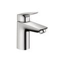 thumbnail image 1 of Hansgrohe 71104001 Logis Robinet à Trou Unique 10 GPM Sans Popup, Chrome, 1 of 3