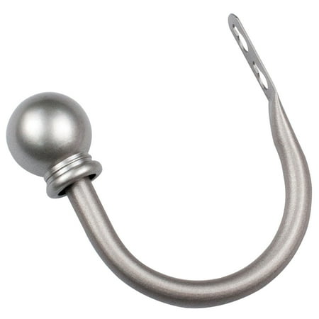

Yixx 2Pcs Modern Concise Ball Curtain Tieback Holdback Holder Drape Hook Decoration