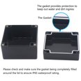 thumbnail image 4 of Caja de conexiones Zulkit IP65 impermeable de ABS 12 x 12 x 9 cm, 4 of 8