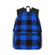 thumbnail image 1 of Easygdp Buffalo Plaid Blue Black Mochila Casual para Portátil, Mochila para Escuela, Viajes, Negocios, 1 of 6