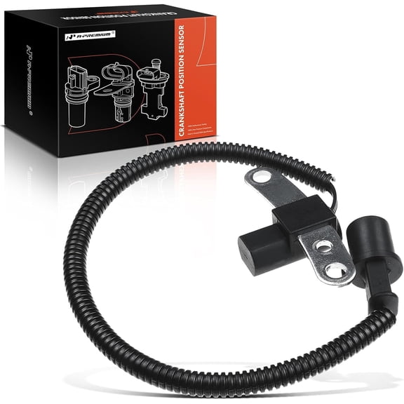 A-Premium Engine Crankshaft Position Sensor Compatible with Jeep Cherokee, Comanche, Wrangler, 1991 1992, L4 2.5L L6 4.0L, Replace# 53006154, 53009954