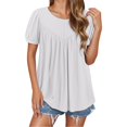 thumbnail image 1 of Chemise de Natation à Manches Courtes pour Femmes Chemises à Manches Longues pour Femmes Chemises d'Été pour Femmes Chemises de Compression pour Femmes Chemises à Manches Longues à Manches Courtes Vêtements de Sport pour Femmes Hauts d'Été pour Femmes, 1 of 4