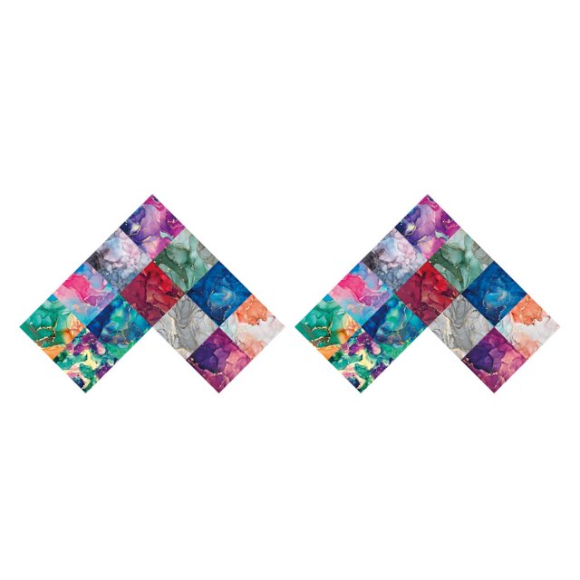 Ounissouiy 24 Sheets 6 Inch DIY Album Scrapbook Decorative Patterned Craft Single-Sided Paper Background for Planner Card Making 6 pulgadas 2piezas