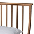 thumbnail image 5 of Baxton Studio Abel Classic and Traditional Transitional Walnut Brown Finished Wood Full-Size Platform Bed, 5 of 11