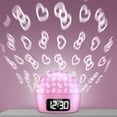 thumbnail image 2 of Hello Kitty Ambient Light Clock with Multi-Alarm – USB-Powered Projection Light & Clock with Cute Design, 2 of 4