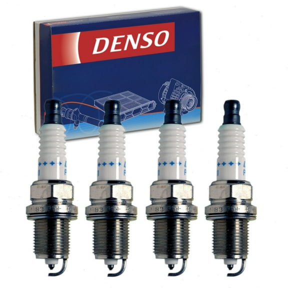 4 pc DENSO Double Platinum Spark Plugs compatible with Hyundai Elantra 2.0L L4 2008-2012