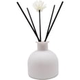 thumbnail image 2 of 2PCS Perfume Reed Diffuser Bottle,Empty Glass Container 100ml Fragrance Accessories use with Black Sticks for DIY Replacement (Matte White), 2 of 5