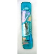 Judaica Kingdom TB-MEZ-S8 Turquoise Rainbow Fusion Mezuzah