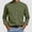 Army Green, variant on Zedker 2026 Long Sleeve Mens Dress Shirts Casual Solid Shirts for Men Regular Oxford Tops with Pocket Army Green L