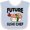 Blue and White, variant on Inktastic Future Sushi Chef Baby Clothes Boys or Girls Baby Bib