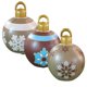 thumbnail image 3 of Navidad Bola De Navidad Inflable De Pvc De 24 Pulgadas Con Bomba Juguete Para Niños Decoración Del Árbol De Navidad Vacaciones Patio Al Aire Libre Decoraciones De Navidad matsuzay HA046669-01, 3 of 6