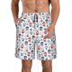 thumbnail image 1 of Fotbe Nautical And Pirate Owls Trajes de Baño Estampados para Hombre, Shorts de Verano de Secado Rápido, Ropa de Playa, Bañadores-Large, 1 of 6