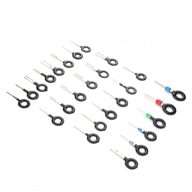 Extractor de pines, kit de 70 piezas de cables de expulsión de pines para extracción de terminales de automóvil, herramientas de extracción de terminales de crimpado, compacto y liviano