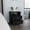 Black, variant on Light Gray Finish - Two Drawers for Small Items - Nightstand by Bed - Uncluttered Bedroom Look
