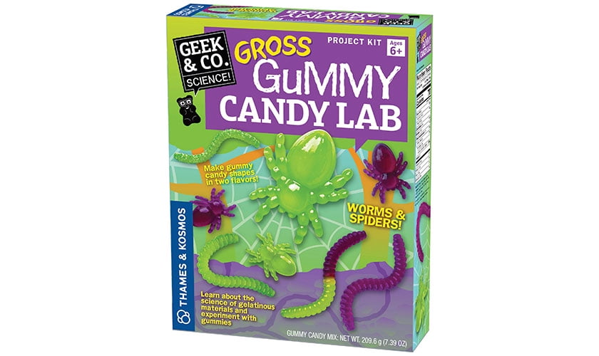 Gross Gummy Candy Lab Worms and Spiders