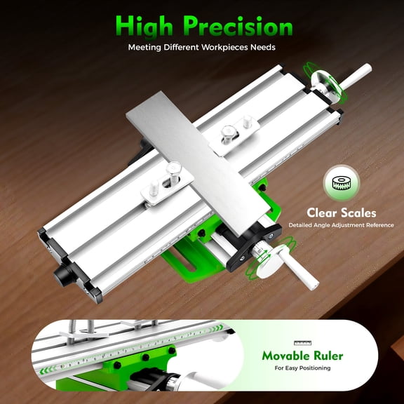 Milling Machine Worktable, Cross Slide Table, Compound Drilling Slide Table