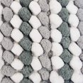 thumbnail image 3 of Alfombra de Baño DII Ultra Suave de Chenilla 53x86 cm Rayas Grises, 3 of 6