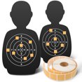 thumbnail image 3 of HEALEEP 1000Pcs Khaki Square Stickers for Repairing Target Board Life, 3 of 8