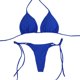 thumbnail image 2 of Conjuntos De Biquini Bikini de mujer sexy Vendaje Traje de baño de verano Fiestas en la piscina Ropa de playa (azul L) Tmvgtek Para Estrenar, 2 of 6