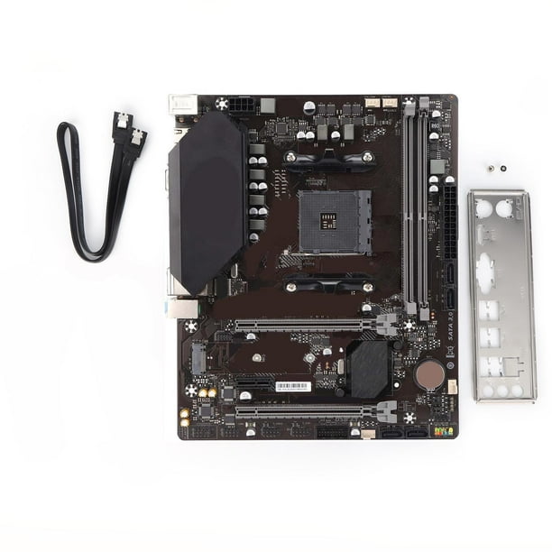 Carte Mère De Jeu, Carte Mère à Double Port Graphique AM4 APU Ryzen PCIE  B550M Pour La Maison Pour L'école Pour Le Bureau 