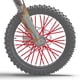 thumbnail image 3 of Protector de Radios para Rueda de Motocicleta Toystoory 72 Uds. Cubiertas de Piel Rojo, 3 of 6