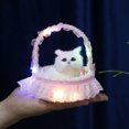 thumbnail image 2 of Cute Cat Plush Toy, Cat Stuffed Animal, Easter Stuffed Animal, Birthday Gifts for Girls, 2 of 6